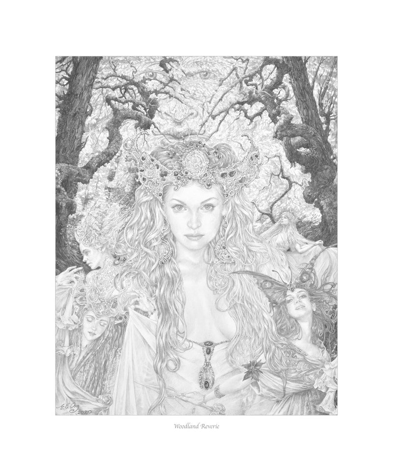 Woodland Reverie - Limited Edition Print by Ed Org