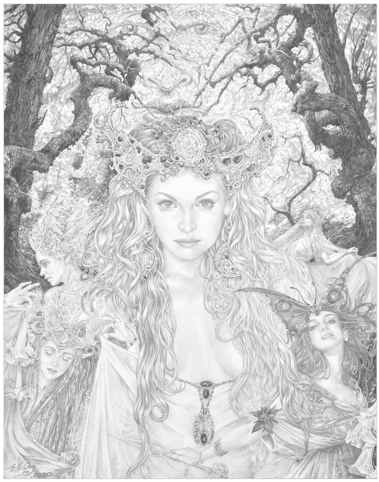 Woodland Reverie - Limited Edition Print by Ed Org