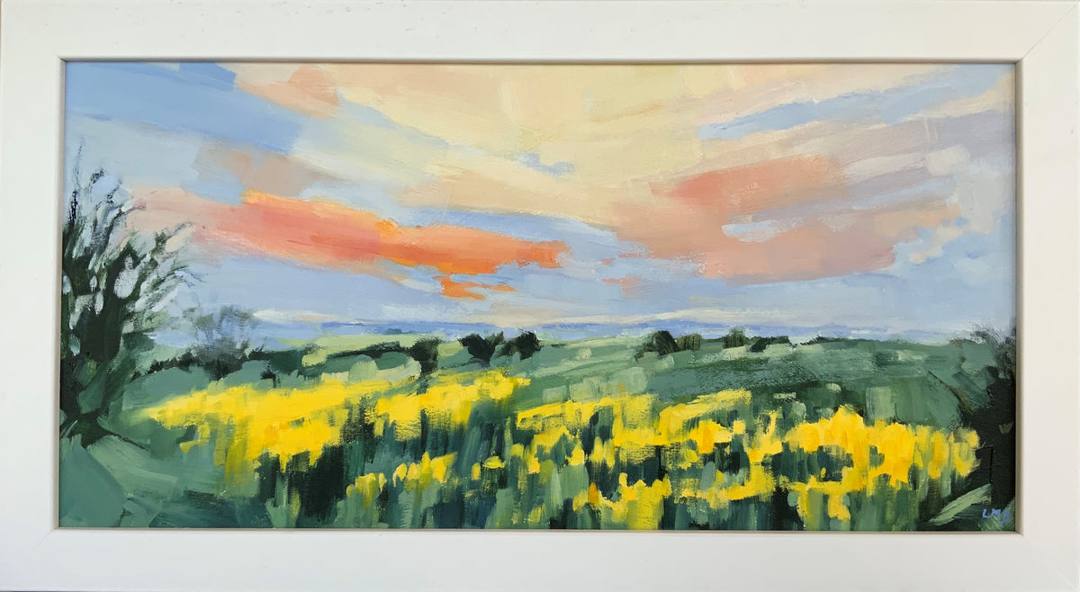 Yellow Field Sunset