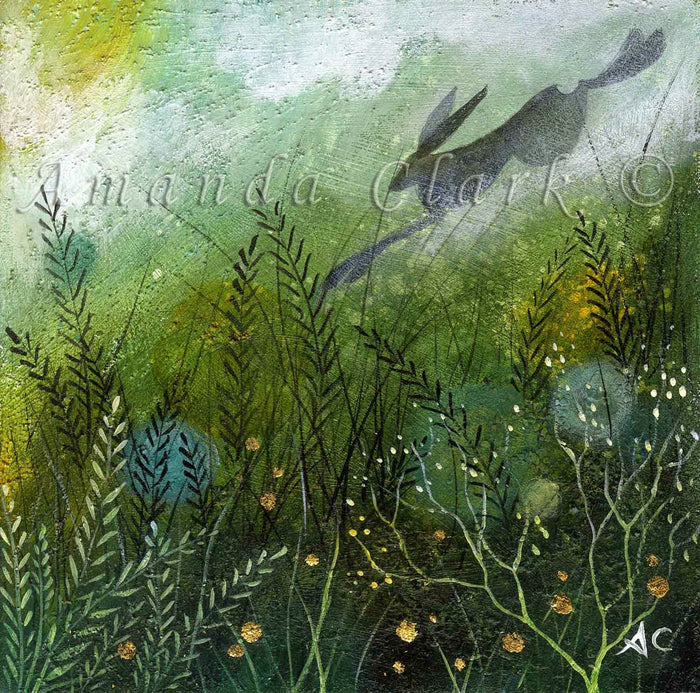 Among the Emerald Fields by Amanda Clark