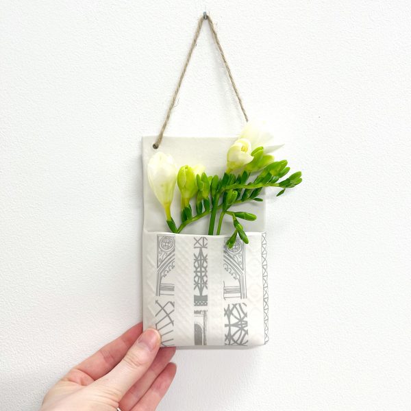 Architecture Hanging Planter Pocket