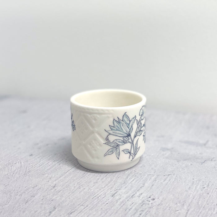 Small Azalea Etched Tealight