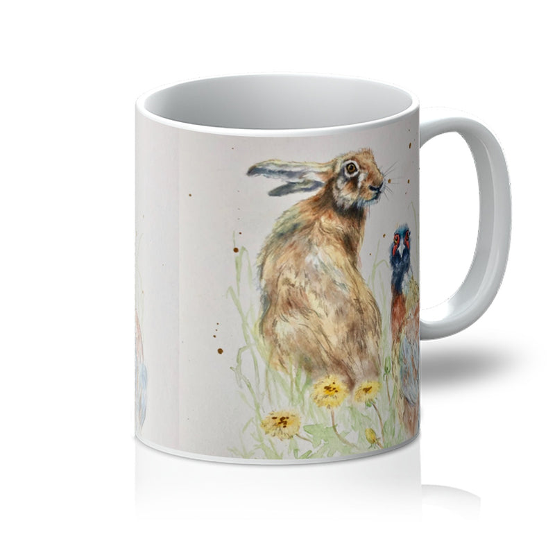 Hare & Pheasant Mug
