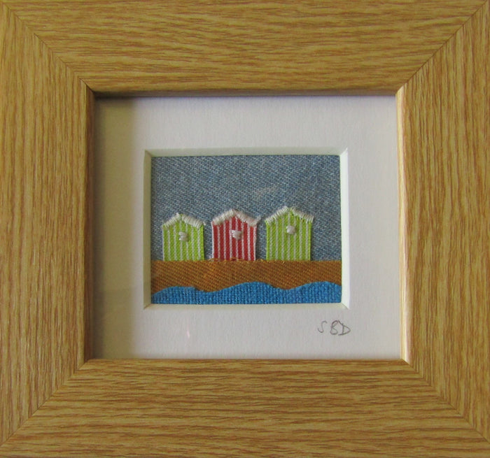 Beach Huts by Catherine Bell