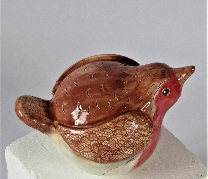 Ceramic Bird by Stephanie Beasley