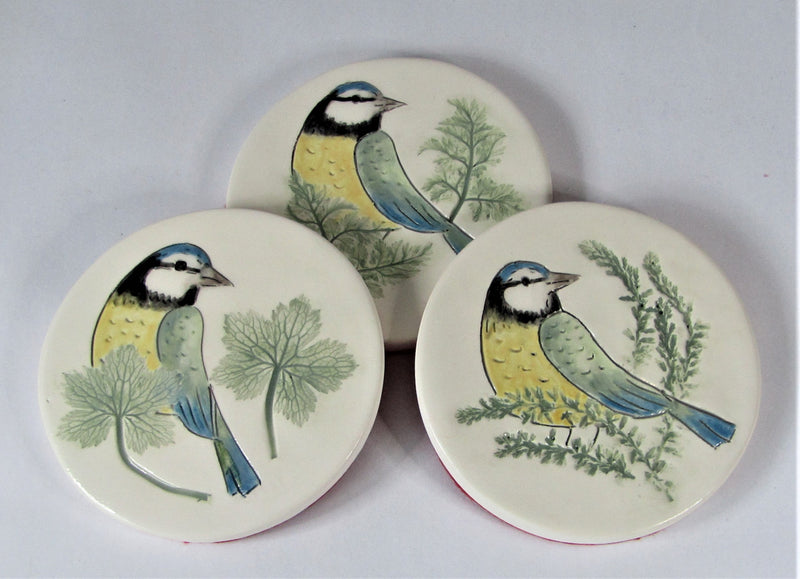 Ceramic Coasters by Stephanie Beasley