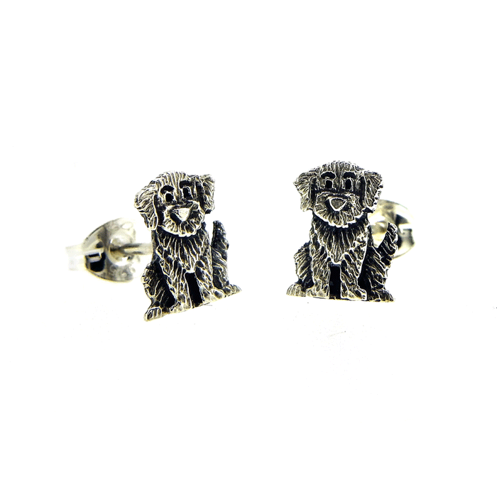 Daisy Dog Stud Earrings by Katie Stone