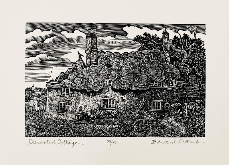Deserted Cottage by Edward Stamp