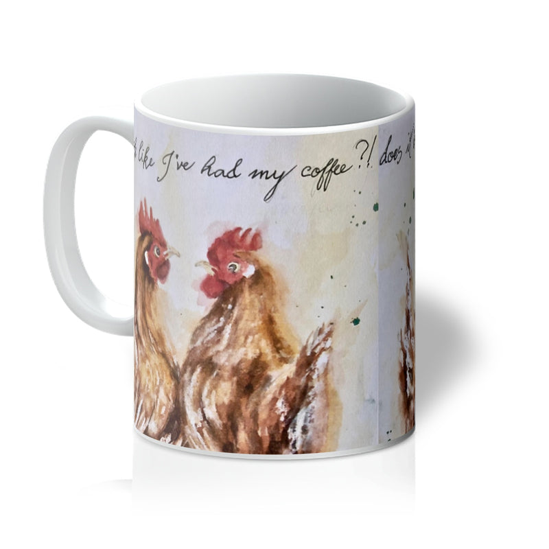 Two Hens Mug