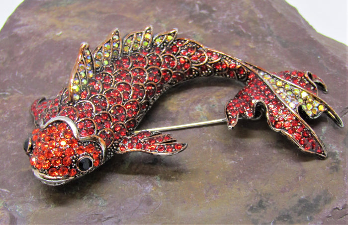 Koi Fish Brooch by Jieun