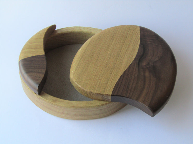 Wooden Harlequin Box by Martin Stephenson