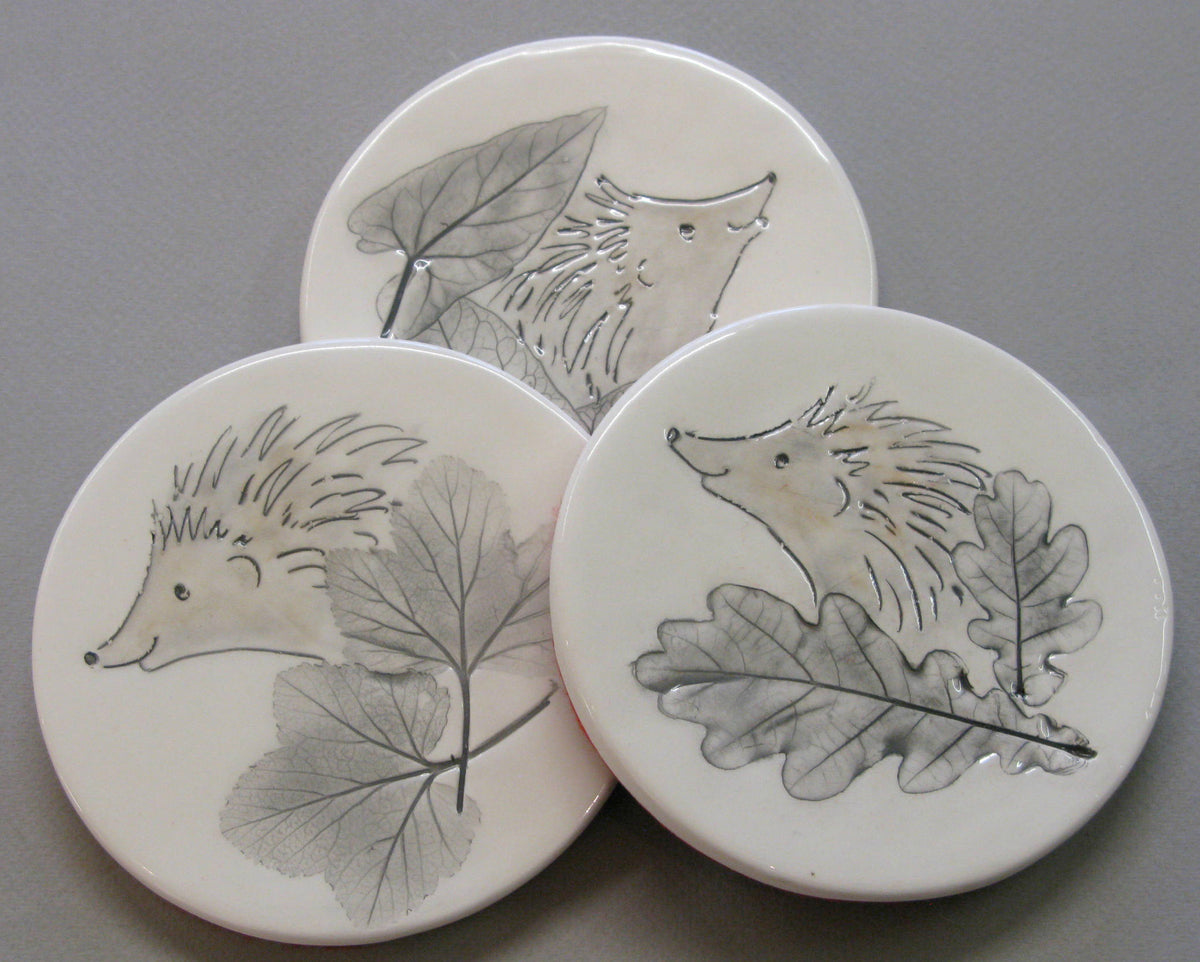 Hedgehog Coasters