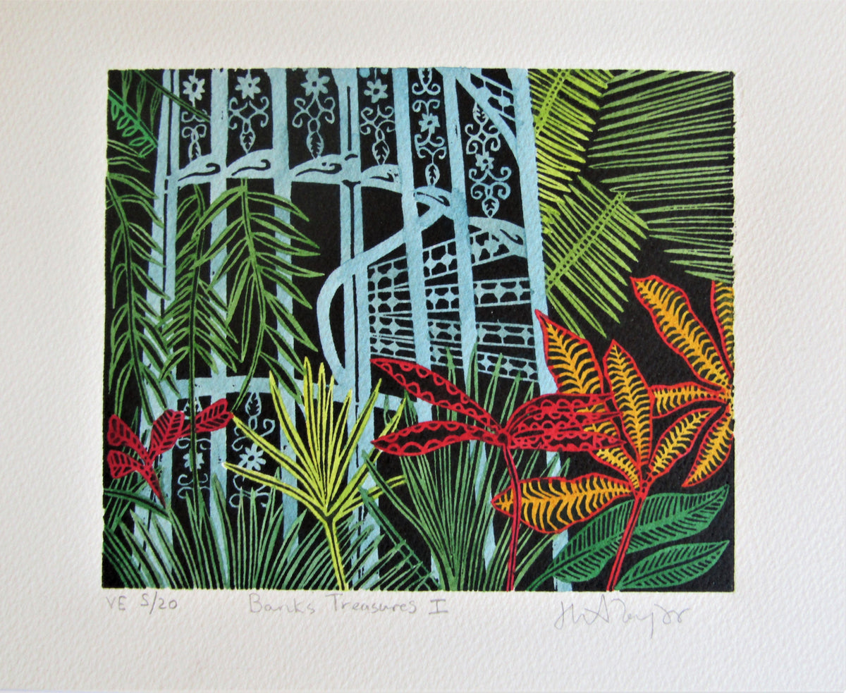 Woodcut by Helen Taylor