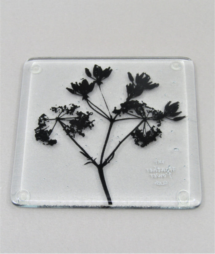 Glass coaster by Heather Power