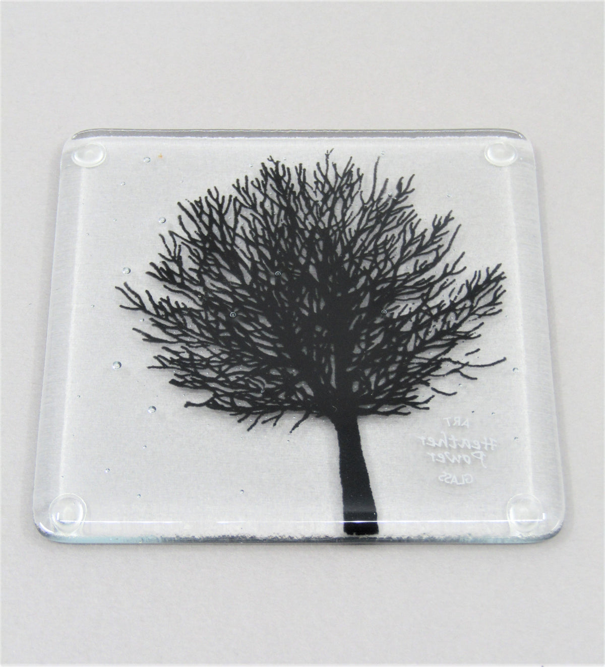 Glass Coaster by Heather Power