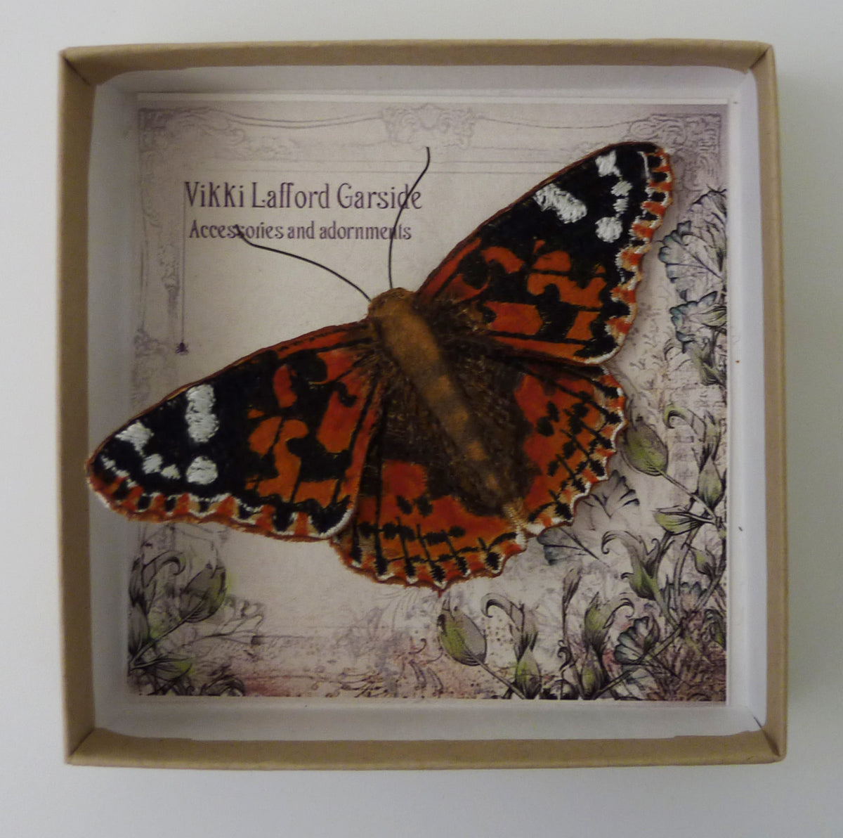 Painted Lady by Vikki Lafford Garside