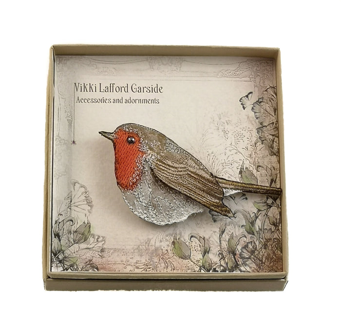 Robin Brooch by Vikki Lafford Garside