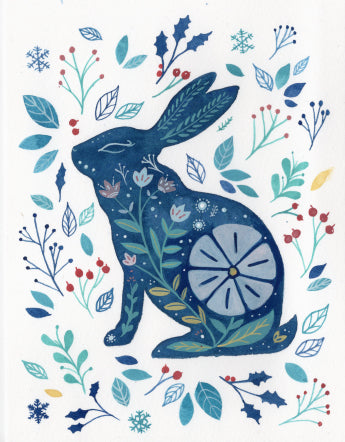 Gouache painting by Kae Winter