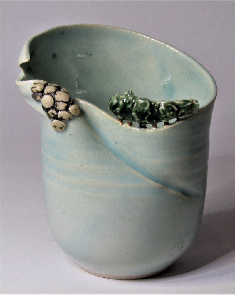 Carved Pot by Jeremy White