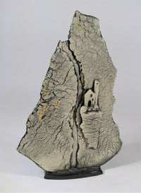 Hand-Carved Fissure Ceramic by Jeremy White