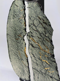 Hand-Carved Fissure Ceramic by Jeremy White