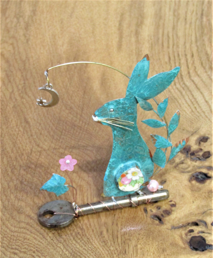 Hare Assemblage by Linda Lovatt