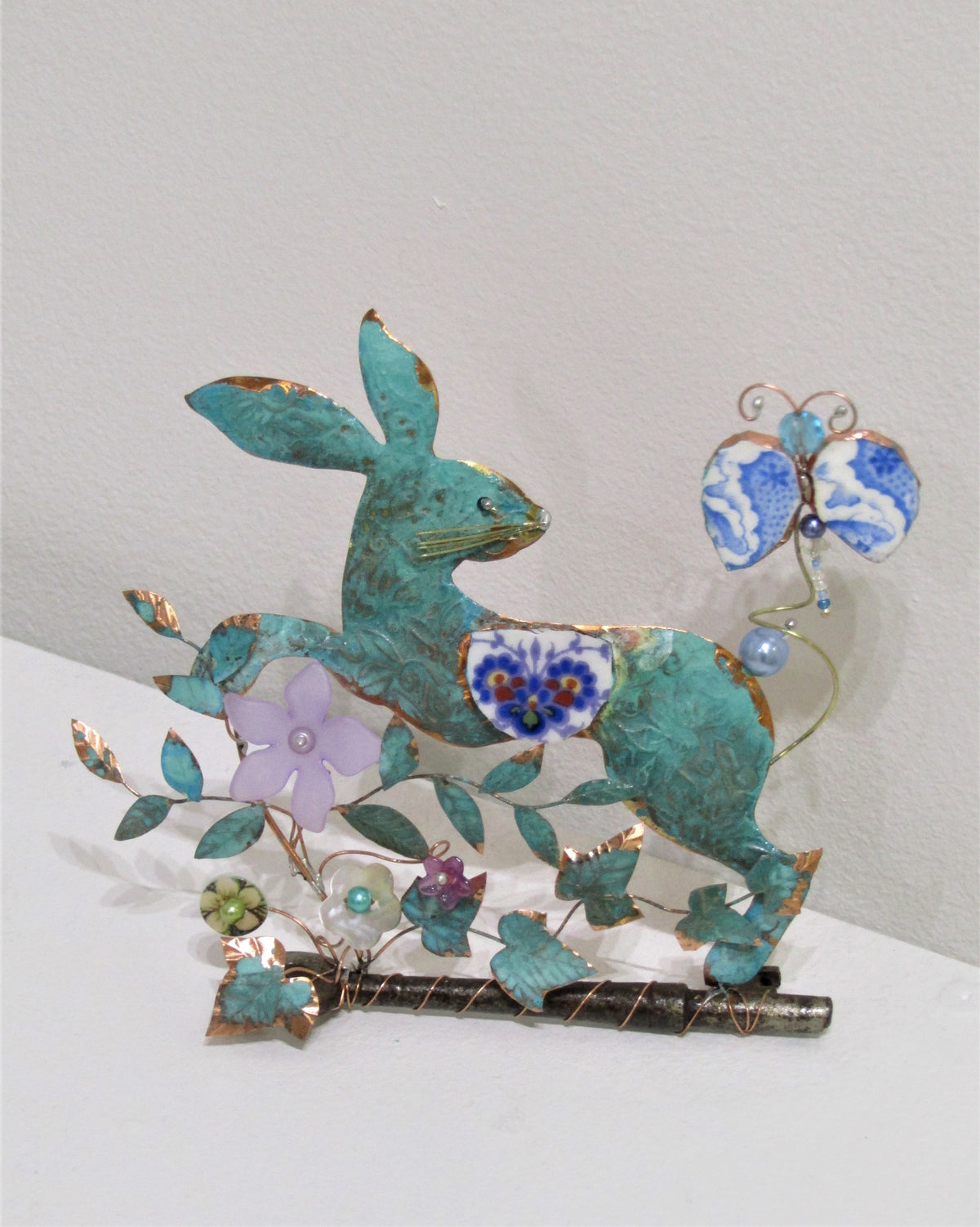 Hare Assemblage by Linda Lovatt