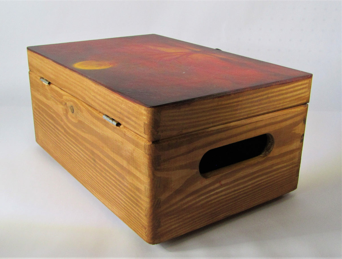 Large Box by Monika Maksym features Mark Duffin Artwork