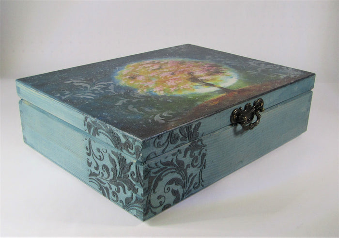 Large Box by Monika Maksym features Mark Duffin Artwork
