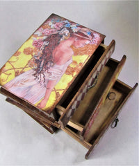 Jewellery Drawers by Monika Maksym features Ed Org Artwork