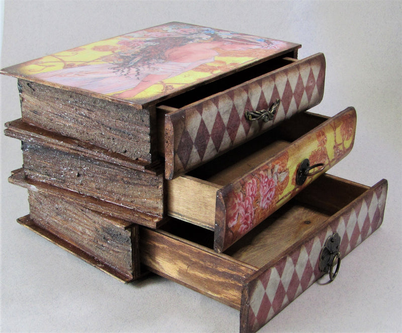 Jewellery Drawers by Monika Maksym features Ed Org Artwork