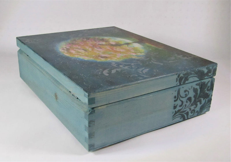 Large Box by Monika Maksym features Mark Duffin Artwork
