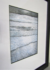 Original ink and watercolour drawing by Ian Pethers