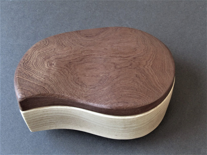 Wooden Swing Lid Box by Martin Stephenson