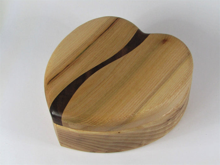 Wooden Heartfelt Box by Martin Stephenson