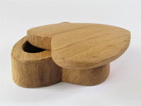 Small Wooden Heartfelt Box by Martin Stephenson