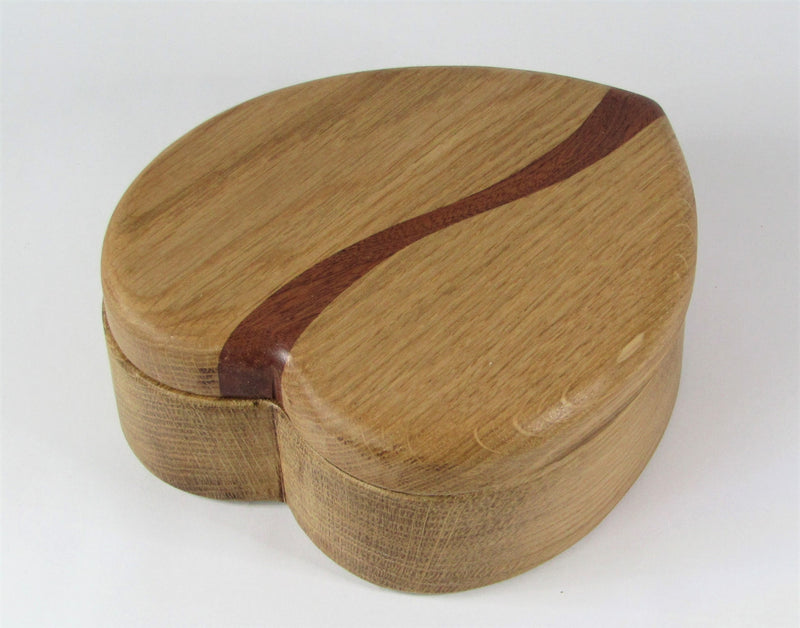 Wooden Heartfelt Box by Martin Stephenson