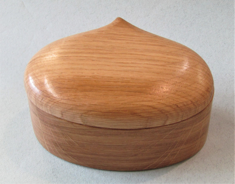 Small Seaform Wooden Sorage Box  by Martin Stephenson