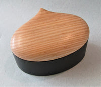 Small Seaform Wooden Storage Box  by Martin Stephenson
