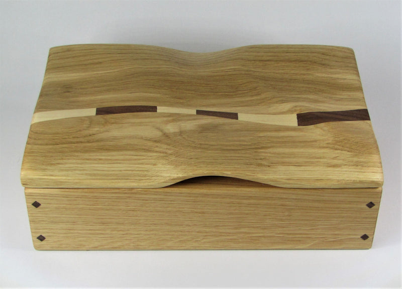 Wooden Wave Chest by Martin Stephenson
