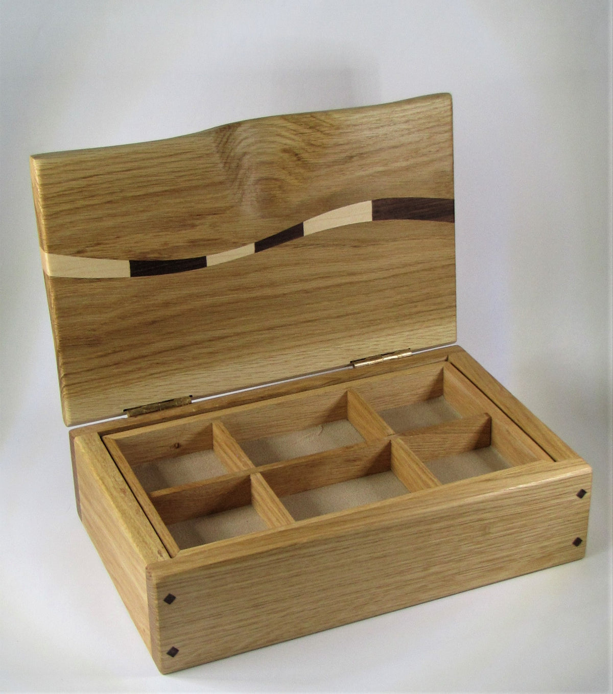 Wooden Wave Chest