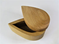 Small Swing Lid Jewellery Box by Martin Stephenson