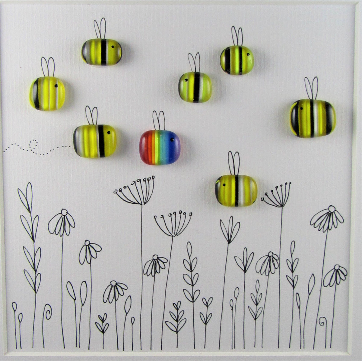 Fused Glass and Illustration by Niko Brown