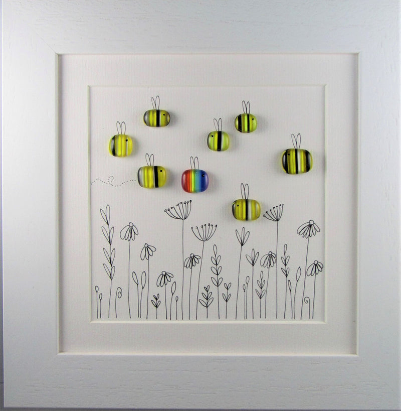 Fused Glass and Illustration by Niko Brown
