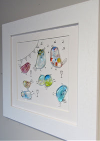 Image and Fused Glass by Niko Brown