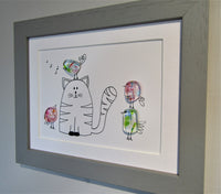 Image and Fused Glass by Niko Brown