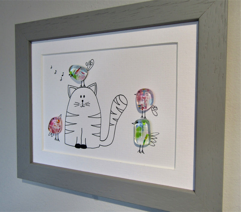 Image and Fused Glass by Niko Brown