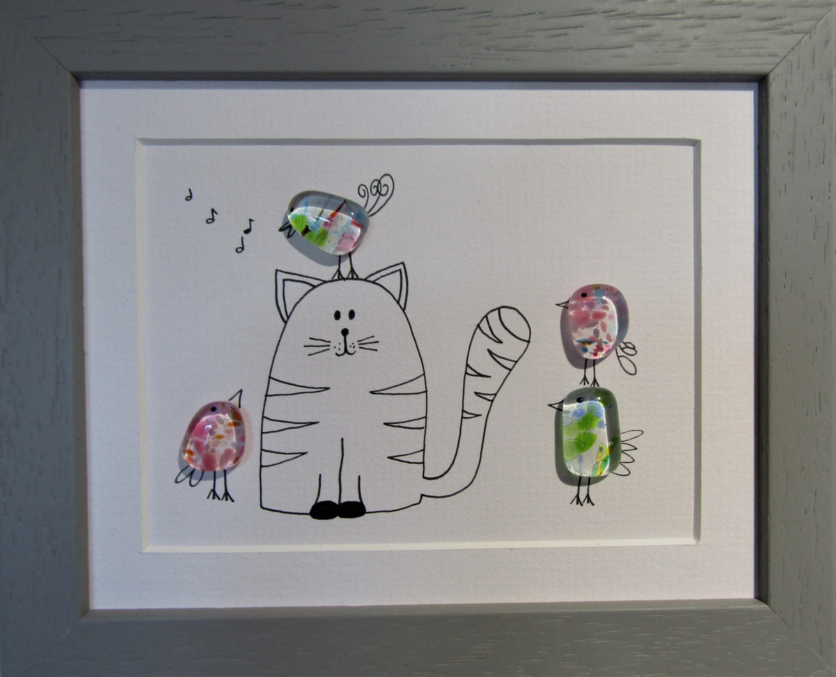 Image and Fused Glass by Niko Brown