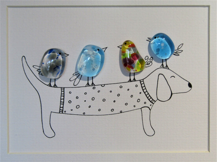 Image and Fused Glass by Niko Brown