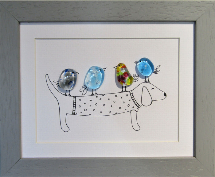 Image and Fused Glass by Niko Brown